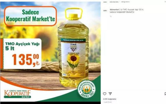 Ayçiçek yağı fiyatlarına zam geldi! 5 litrelik ayçiçek yağı ne kadar oldu? 5 litrelik ayçiçek yağın fiyatı... - Resim: 0