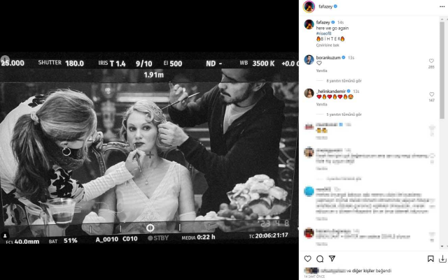 Farah Zeynep Abdullah paylaştı; Yeni Aşk-ı Memnu'dan ilk kare - Resim: 0