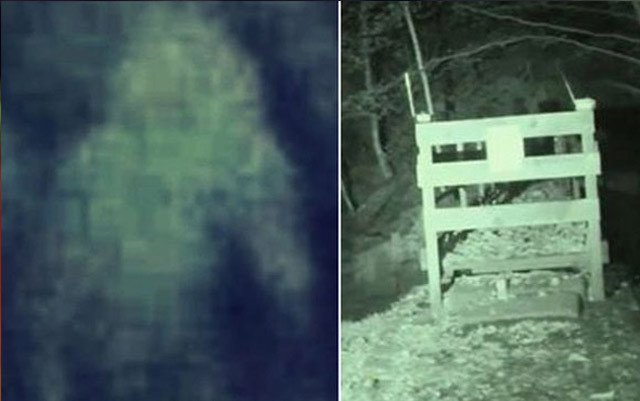 Bu görüntüler ormanda çekildi! Uzaylı mı yoksa şeytan mı? - Resim: 3