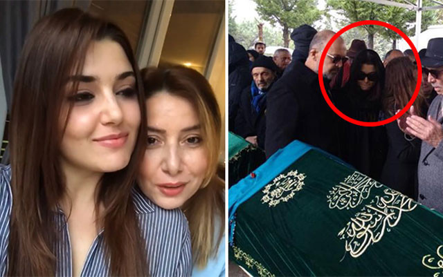 Hande Erçel'den annesi Aylin Erçel'e son görev! Gözyaşları sel oldu - Resim: 1