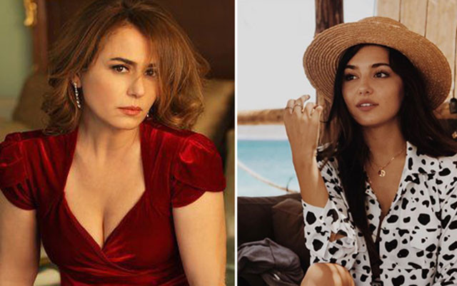 Halka dizisinin yıldızı Nazan Kesal'dan takipçisine Hande Erçel ayarı!  - Resim: 1