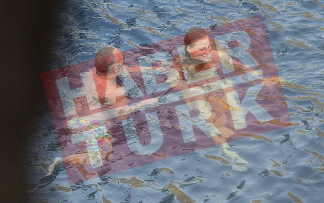 Cem Yılmaz'la tatilde olan Serenay Sarıkaya leoparlı bikinisiyle olay! İşte tekne halleri - Resim: 4