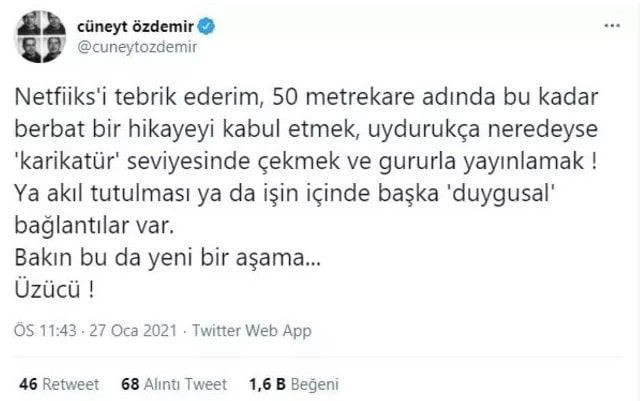 Cüneyt Özdemir Netflix'in yeni Türk dizisi 50m2'yi beğenmedi tepkiler tam tersi - Resim: 3