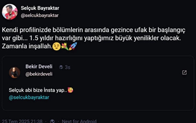 Selçuk Bayraktar’dan WhatsApp’a yerli rakip müjdesi - Resim: 2