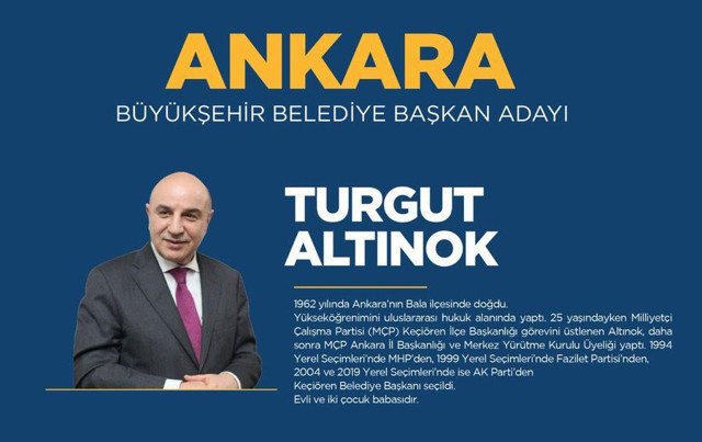 AK Parti Büyükşehir Adayı Turgut Altınok'tan ilk açıklamalar! Ankara'yı hizmetlerle donatacağız... - Resim: 0