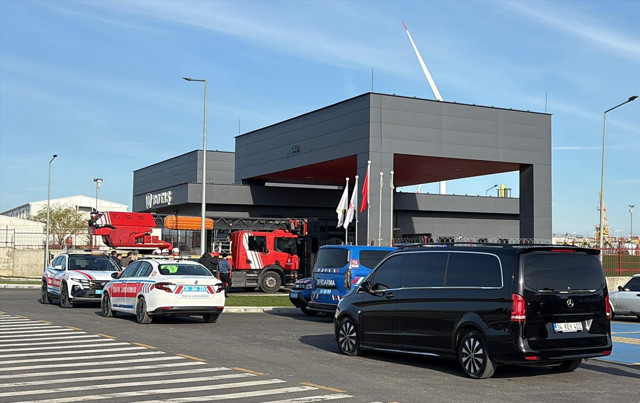 İstanbul'da BOTAŞ tesisinde yangın çıktı! İstanbul Valiliği'nden açıklama - Resim: 0