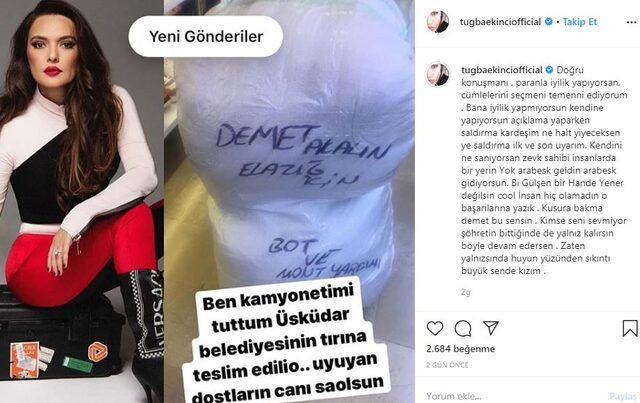 Demet Akalın'ın Elazığ yardımı göndermesi Tuğba Ekinci'yi de çileden çıkardı - Resim: 4