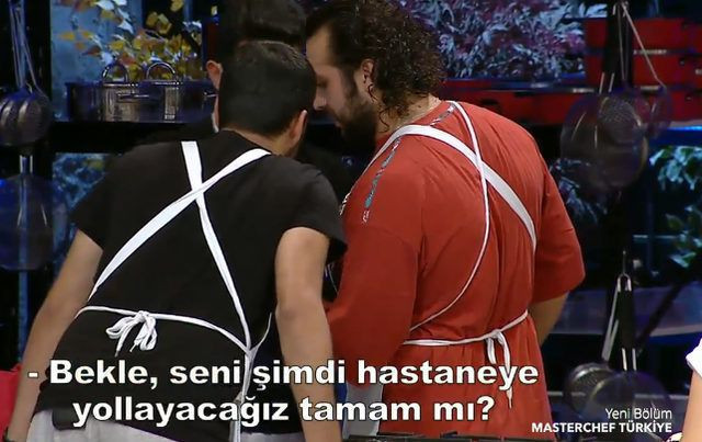 MasterChef Türkiye'de talihsiz kaza Barbaros hastanelik oldu - Resim: 3