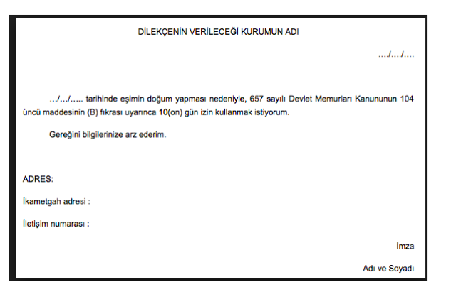 Babalık izni kaç gün 657 memurların babalık izni - Resim: 0