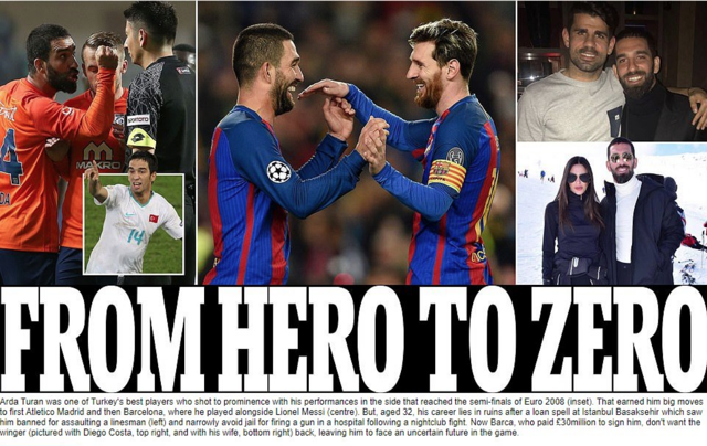 İngilizlerden Arda Turan için olay manşet - Resim: 0