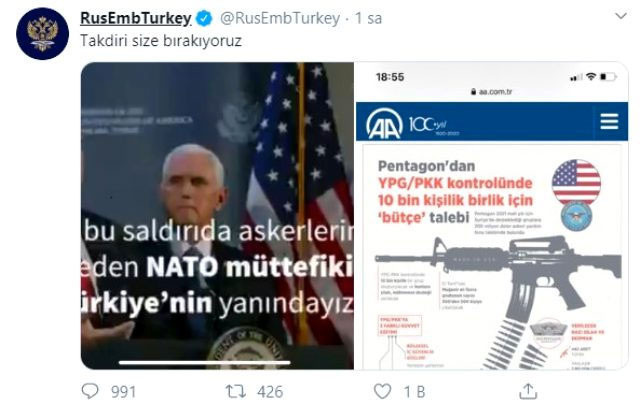 ABD Büyükelçiliği'nin videolu İdlib paylaşımına Rusya'dan ilginç yanıt - Resim: 0