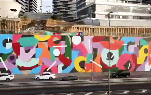 İBB'nin, "Dikey bahçe yerine grafiti" çalışması tartışma başlattı - Resim: 1