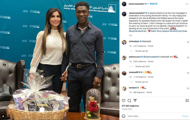 Hollandalı eski futbolcu Clarence Seedorf Müslüman olduğunu açıkladı - Resim: 0