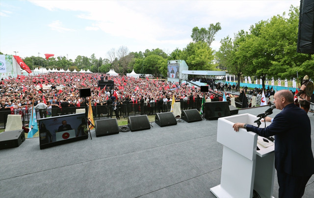 Cumhurbaşkanı Erdoğan: Muhalefetin en çok sevdiği yeşil, Benjamin Franklin yeşili - Resim: 2