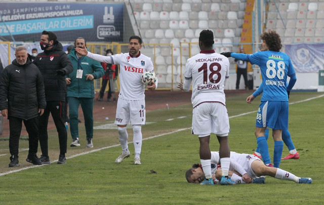 BB Erzurumspor Trabzonspor maçı golleri ve geniş özeti - Resim: 0
