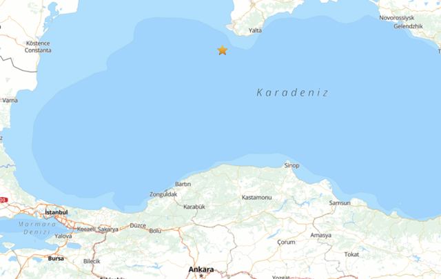 Karadeniz'de deprem oldu AFAD depremin büyüklüğünü açıkladı - Resim: 0
