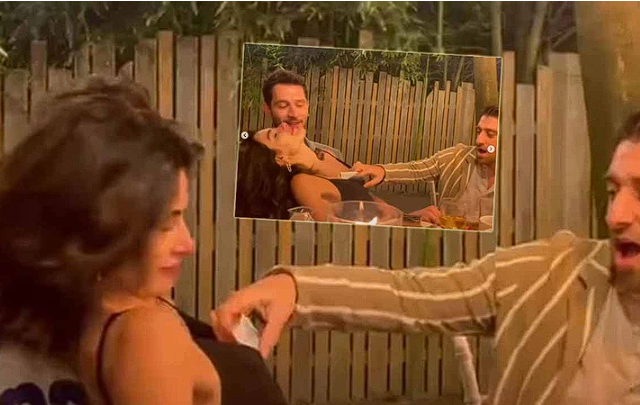 Kameralara fena yakalandı: Nesrin Cavadzade üstsüz güneşlendi! - Resim: 2