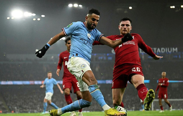 İngiltere Lig Kupası'nda 5 gollü maç! Manchester City, Liverpool'u eledi - Resim: 1