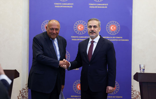 Hakan Fidan Mısırlı mevkidaşından İsrail ve Batı'ya uyarı - Resim: 0