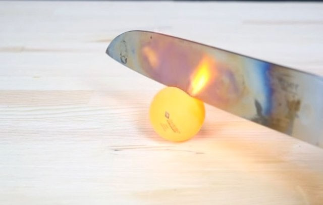 Herşeyi kızgın bıçakla kesti bakın ne oldu - Resim: 3