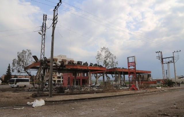 Nusaybin'de 2 polisi şehit eden bombalı tuzak böyle görüntülendi! - Resim: 4