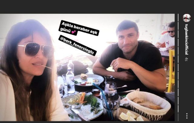 Tuğba Ekinci sevgilisiyle dudak dudağa paylaştı olay paylaşımları devam ediyor - Resim: 2