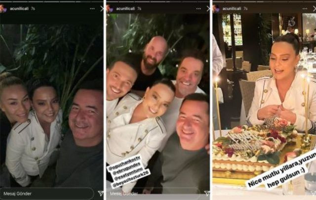 Acun Ilıcalı'dan Ebru Gündeş'e doğum günü kutlaması! Bir tek Hadise eksik! - Resim: 2