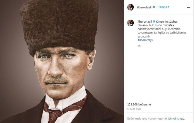 Ünlü Tarihçi İlber Ortaylı'dan Atatürk çıkışı! Tarihçiler ve tarih bilenler savunacaktır - Resim: 0
