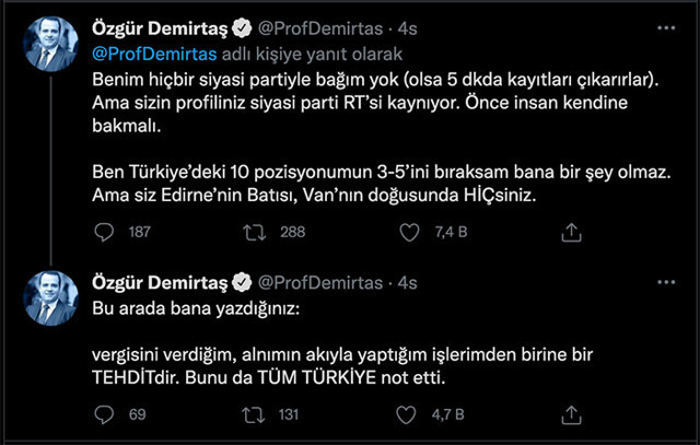 İki profesör birbirine girdi! 'Partizan' suçlamasına 'çıkarı için Siyasal İslam’a yanlayan bir liboş'... cevabı - Resim: 3