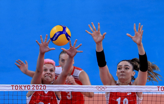 A Milli Kadın Voleybol Takımı Arjantin'i yenip çeyrek finale yükseldi - Resim: 0