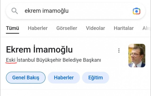 Google'dan Ekrem İmamoğlu skandalı! Adını arattığınızda bakın ne çıkıyor - Resim: 0
