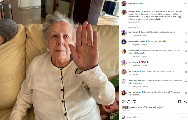 Oyuncu Emre Karayel'in acı günü: Annesi hayatını kaybetti - Resim: 0