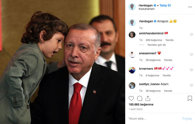 Cumhurbaşkanı Erdoğan'dan 'anlaşıldı' paylaşımı - Resim: 0