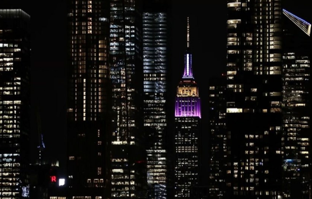 Empire State, Kobe Bryant anısına ışıklandırıldı - Resim: 0