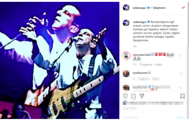 Özkan Uğur ne kanseri MFÖ Özkan Uğur hastalığı nedir? - Resim: 0