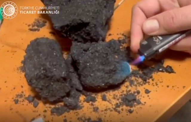 Gürbulak'ta "tarihi" operasyon! 1 ton 870 kilogram uyuşturucu, kömüre emdirilmiş halde ele geçirildi - Resim: 1