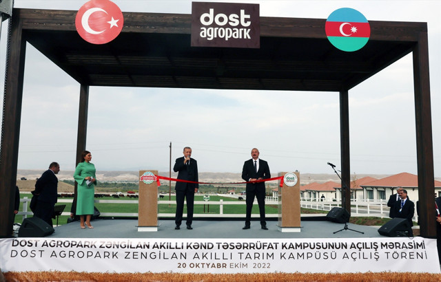 Erdoğan, Azerbaycan'da! Zengilan Havalimanına inen ilk devlet başkanı oldu - Resim: 4