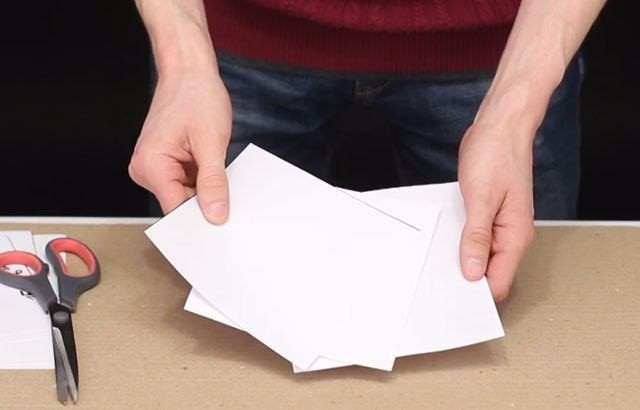 Kağıttan bıçak yaptı önüne gelen her şeyi kesti inanılmaz - Resim: 4