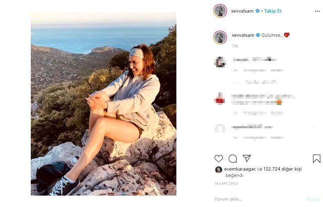 FOX TV Yasak Elma oyuncusu Şevval Sam mini şortuyla paylaştı meydan okudu - Resim: 3