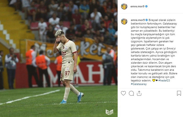 Emre Mor'dan özür paylaşımı - Resim: 0