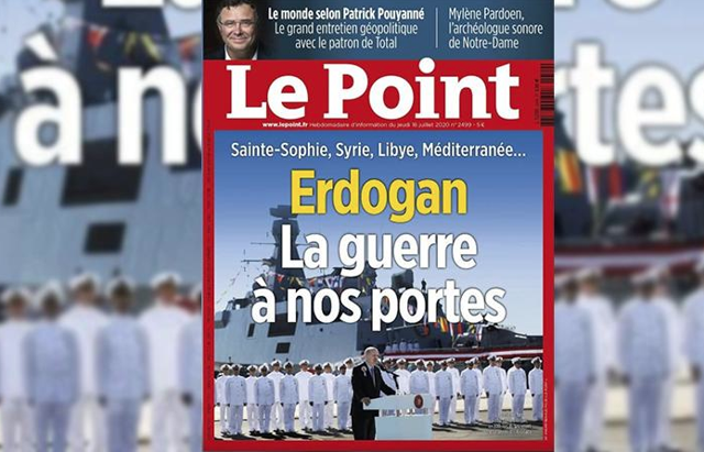 Fransız dergisinden Erdoğan'lı provokatif yayın: Kapımızdaki savaş - Resim: 0