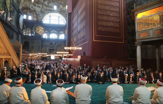 Kıbrıs'ta Ayasofya coşkusu! Başbakan Ersin Tatar'dan dikkat çeken açıklamalar - Resim: 1