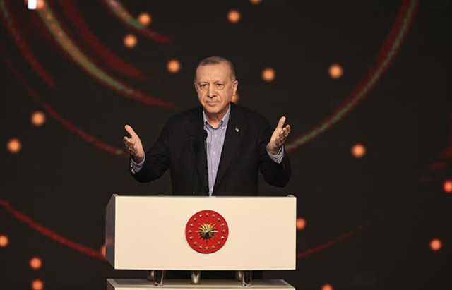 Cumhurbaşkanı Erdoğan: Sık sık tedavüle konulan eksen tartışmaları, hazımsızlığın işaretidir - Resim: 1