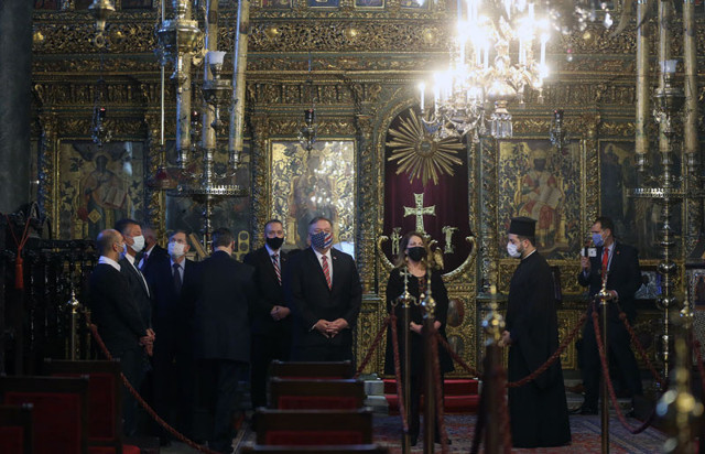 ABD Dışişleri Bakanı Pompeo'nun tartışma yaratan İstanbul ziyareti başladı - Resim: 1