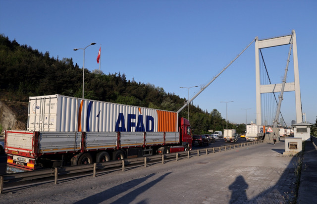 AFAD'dan İstanbul'da geniş çaplı deprem tatbikatı!  73 araçlık konvoy giriş yaptı - Resim: 1