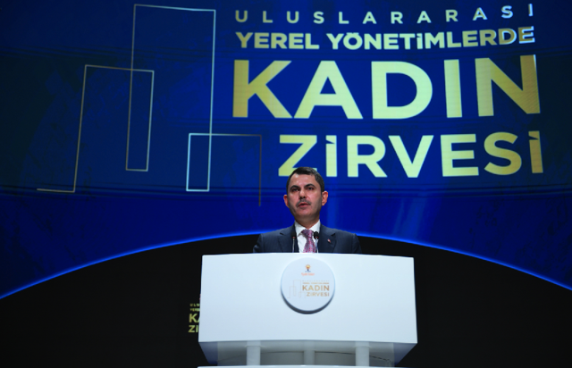 Bakan Kurum, Uluslararası Yerel Yönetimlerde Kadın Zirvesi'nde konuştu - Resim: 3