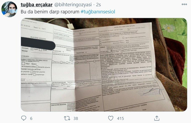 İstanbul'da sevgilisi Tuğba Erçakar'a dehşeti yaşattı! Üzerine çıktı yumruk attı - Resim: 1