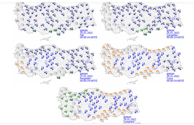 Meteoroloji uzmanı canlı yayında açıkladı! Kar yağışı ne kadar sürecek? - Resim: 0
