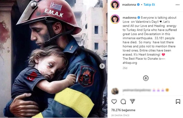 Madonna tüm dünyaya Türkiye için çağrı yaptı, Haluk Levent karşılık verdi - Resim: 0