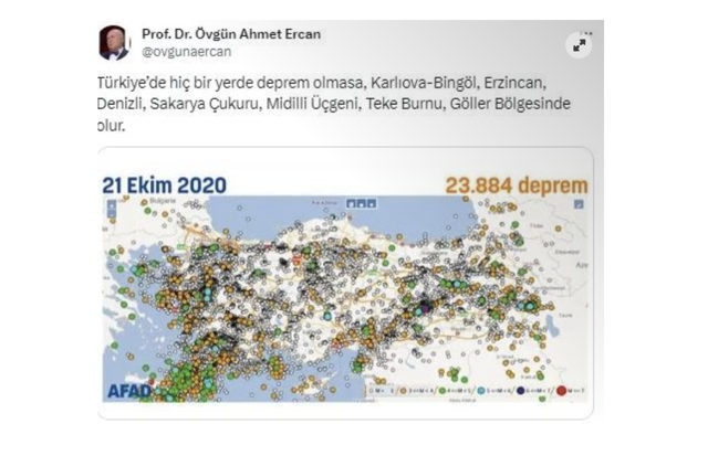 Ahmet Ercan tek tek sıraladı: Hiçbir yerde deprem olmasa bile buralarda olur - Resim: 0